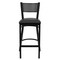 Flash Furniture Restaurant Stool, Grid Back, Black Seat XU-DG-60116-GRD-BAR-BLKV-GG - alternate 8